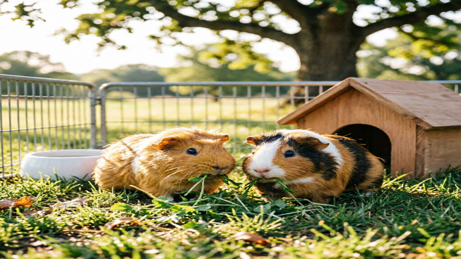 Best Guinea Pig Outdoor Pens for Safe Grazing