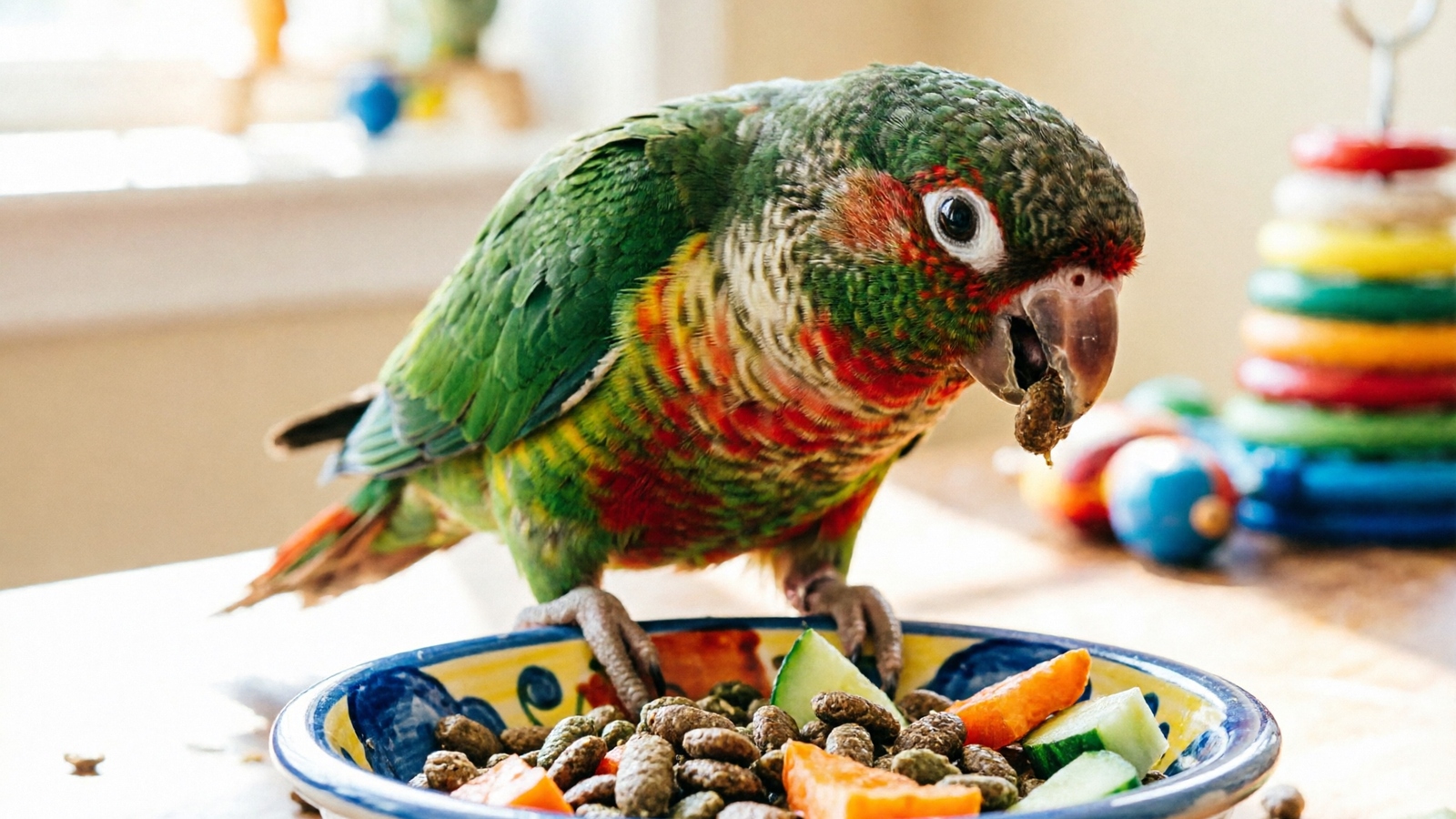 Best Conure Food: 10 Pellets, Seeds & Blends Ranked