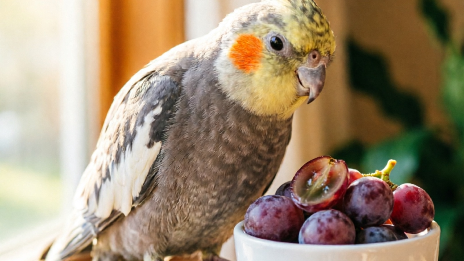 Can Cockatiels Eat Grapes? Serving & Risks
