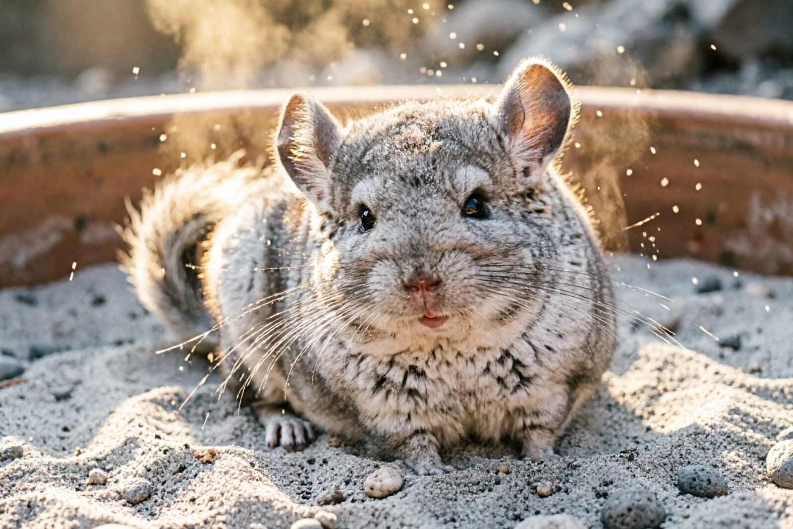 Chinchilla Dust Bath Guide: How to Bathe Your Pet