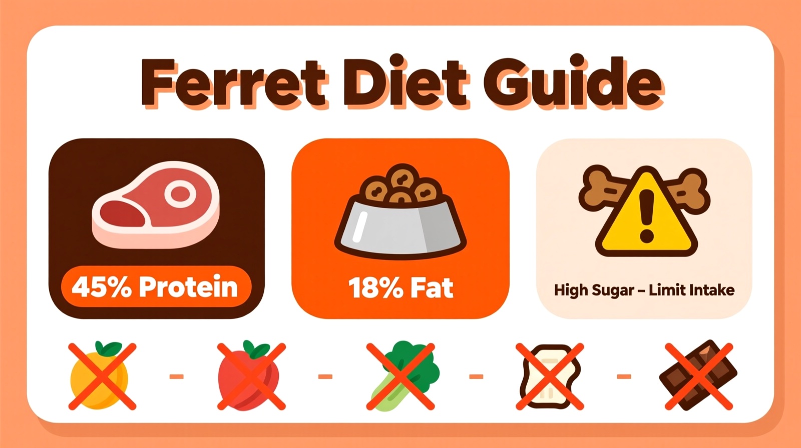 Ferret Diet Guide