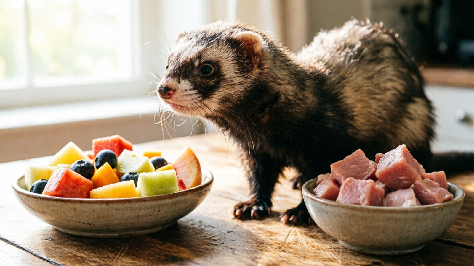 Fruits ferrets cannot eat: why meat-based treats are the only safe option