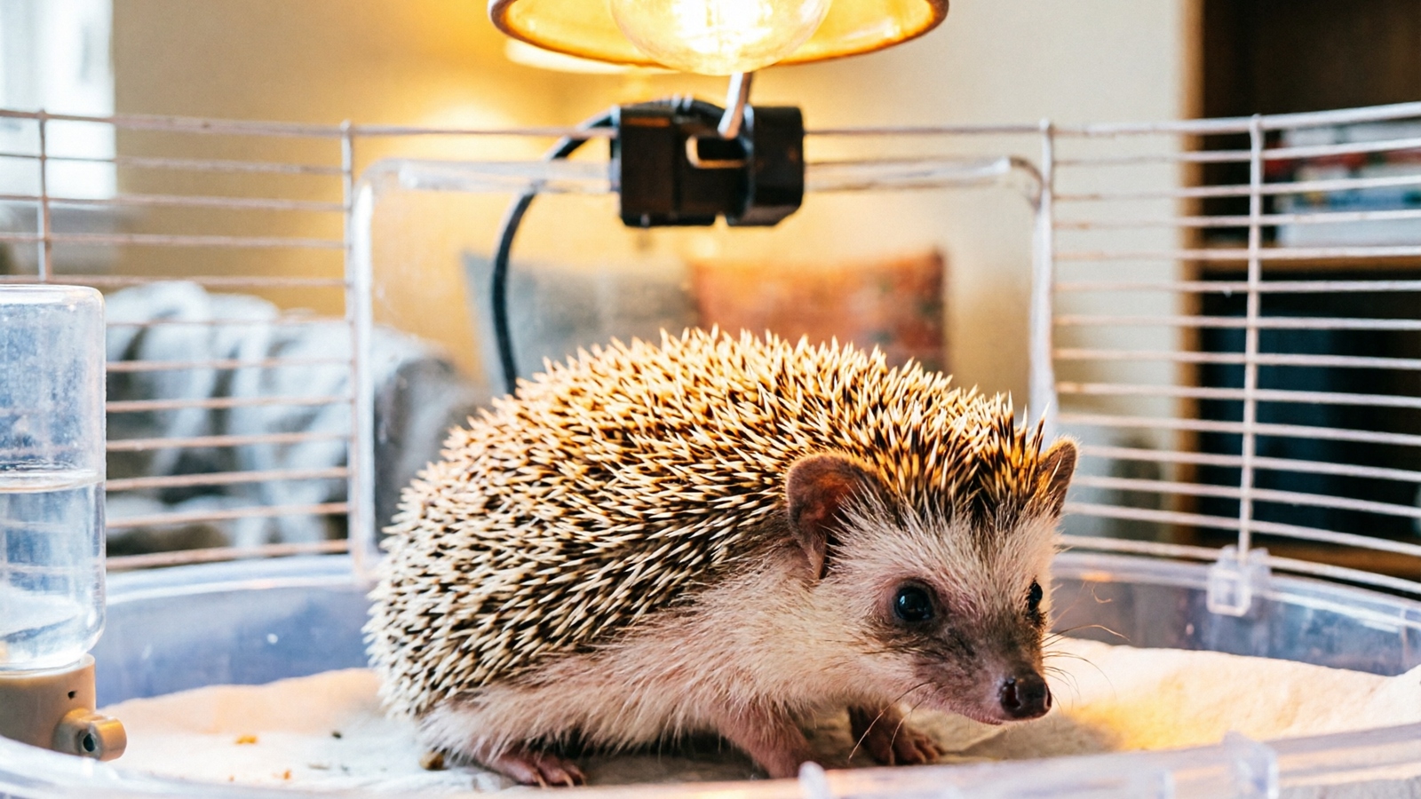 Best Hedgehog Heat Lamp: CHE, Dome, Thermostat & Setup Guide