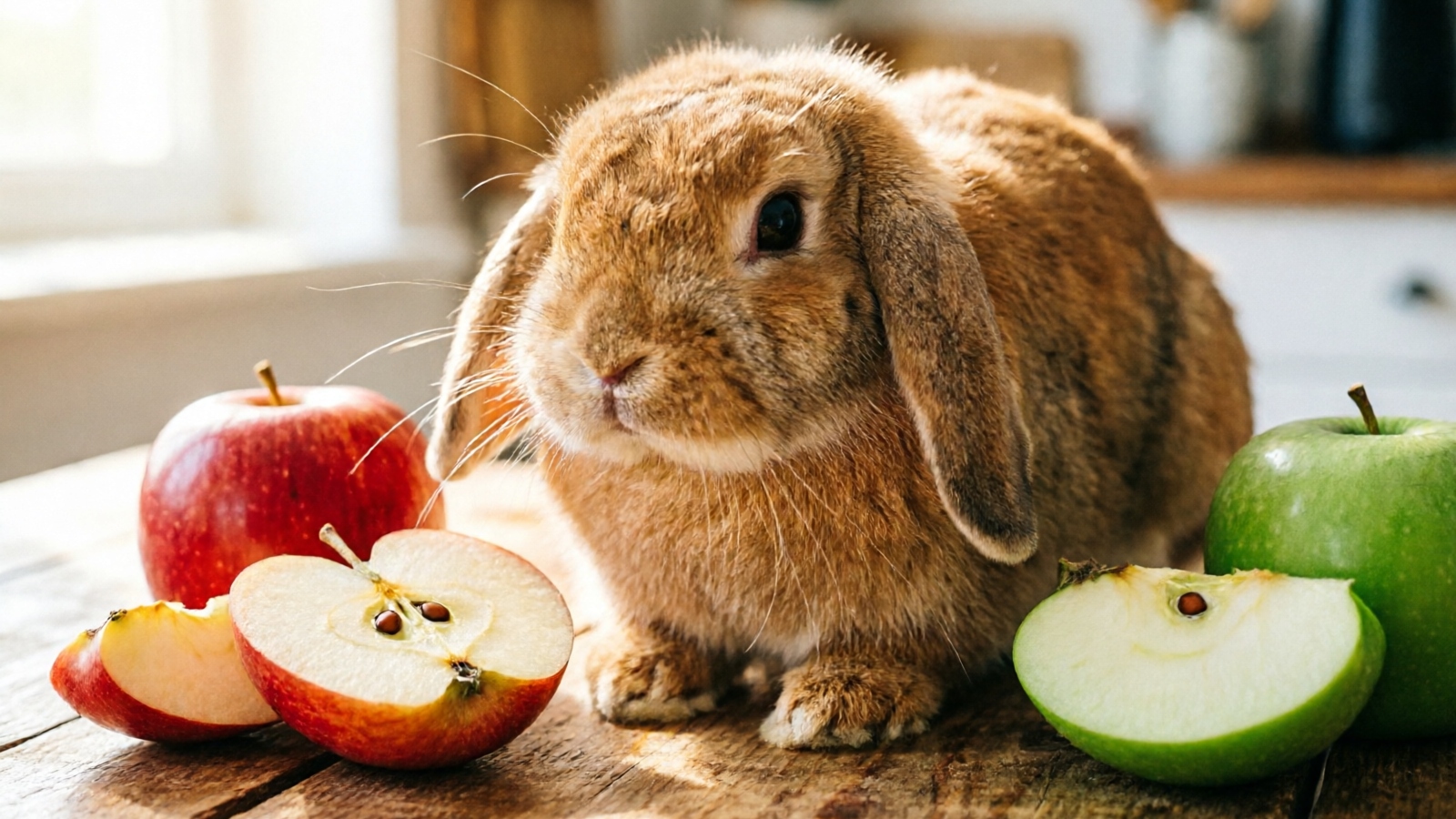 Apple nutrition breakdown for rabbits: key nutrients and their relevance