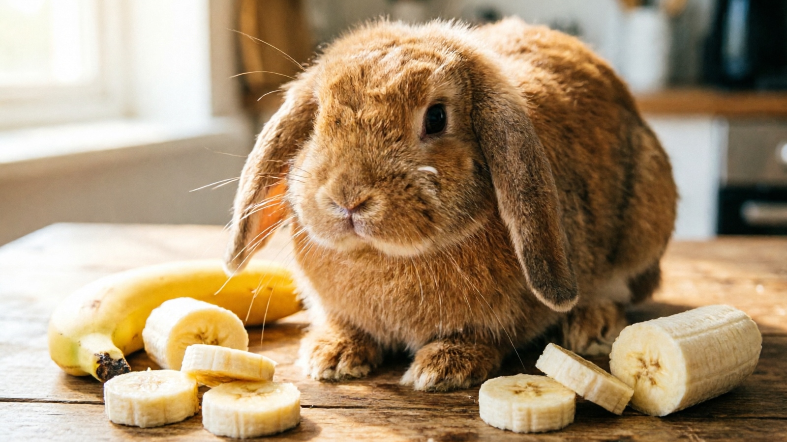 Banana nutrition for rabbits