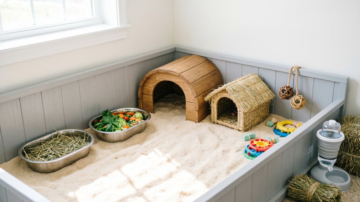 Complete Rabbit Setup: Cage, Supplies & Essentials