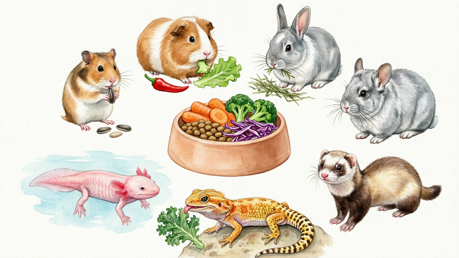 Small Pet Diet & Nutrition: 8 Species Feeding Guide